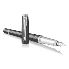 PARKER Urban Premium Medium Fountain Pen Ebony Metal