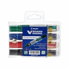 بايلوت قلم سبورة (4 حبة/طقم)