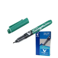 Pilot V Sign Pen (12 pcs / Box) Green
