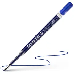 شنايدر جليون غيار قلم حبر جل 0.7mm أزرق (10 حبة/علبة)