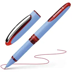 شنايدر وان هايبريد N قلم رولربول  0.3mm أحمر (10 حبة/علبة)