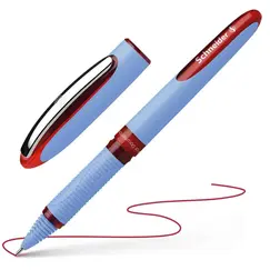 شنايدر وان هايبريد N قلم رولربول  0.5mm أحمر (10 حبة/علبة)