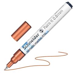 شنايدر بينت-إت 010 ميتاليك ماركر 0.8mm نحاسي ميتاليك (5 حبة/علبة)