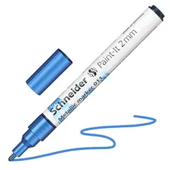 شنايدر بينت-إت 011 ميتاليك ماركر 2mm أزرق ميتاليك (5 حبة/علبة)