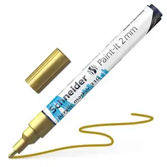 شنايدر بينت-إت 310 اكريلك ماركر 2mm  ذهبي (5 حبة/علبة)