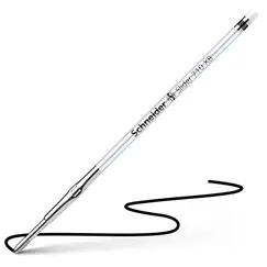 شنايدر سلايدر 710 غيار قلم بولبوينت سن عريض أسود  (100 حبة/علبة)