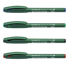 SCHNEIDER Topwriter 147 Fibre Pen 0.6mm 4 Colors (10 pcs/box)