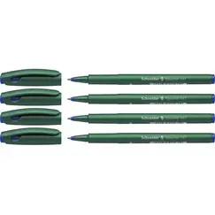 شنايدر توب رايتر 147 قلم فايبر 0.6mm أزرق  (10 حبة/علبة)