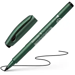 SCHNEIDER Topwriter 157 Fibre Pen 0.8mm Black (10 pcs/box)