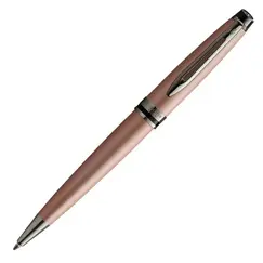 WATERMAN Expert Ballpoint Pen Metallic Rose Gold Ruthenium Trim