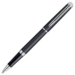 WATERMAN Hemisphere Rollerball Pen Matte Black Chrome Trim