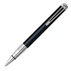 WATERMAN Perspective Ballpoint Pen Black Chrome Trim