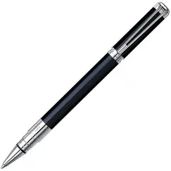 WATERMAN Perspective Rollerball Pen Black Chrome Trim