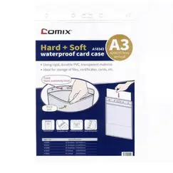 Comix Documents Covers, Sheet Protector, A3, Transparent L File