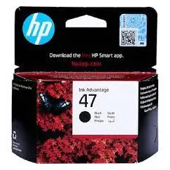 خرطوشة HP 47 أسود أصلية (6ZD21AE)