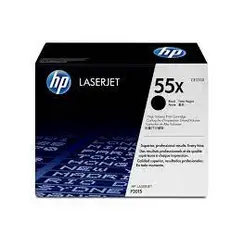 HP 55X High Yield Black Original Laser Toner (CE255X)