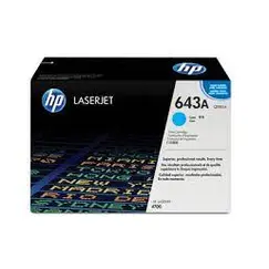 HP 643A Cyan Original LaserJet Toner Cartridge (Q5951A)
