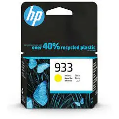 خرطوشة الحبر الأصلية من HP 933 باللون الأصفر (CN060AE)