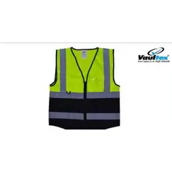 Safety zoon, Reflective Fabric Vest - VAULTEX Yellow 170 GSM