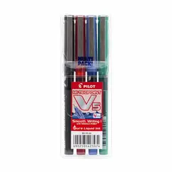 PILOT HI-TECPOINT V5 Pen 0.5mm (4 pcs/set)