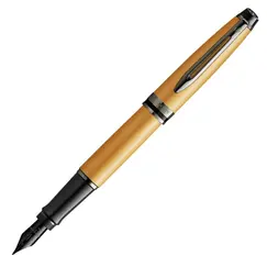 WATERMAN Expert Fountain Pen Metallic Gold Ruthenium Trim