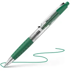 SCHNEIDER GELION 1 Gel Ink Pen  0.4mm Green (10 pcs/box)
