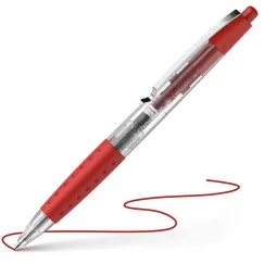 SCHNEIDER GELION 1 Gel Ink Pen  0.4mm Red (10 pcs/box)