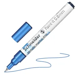 SCHNEIDER  Paint-It 010 Metallic Marker  0.8mm Blue Metallic 5 pcs/box