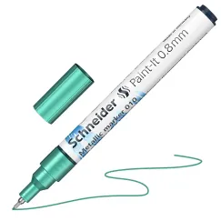 SCHNEIDER  Paint-It 010 Metallic Marker  0.8mm Green Metallic 5 pcs/box