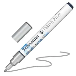 SCHNEIDER  Paint-It 010 Metallic Marker  0.8mm Silver Metallic 5 pcs/box