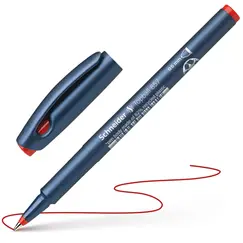 شنايدر توب بول 857 قلم رولربول  0.6mm أحمر (10 حبة/علبة)