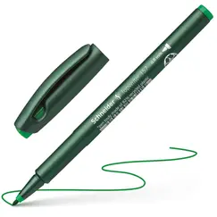 SCHNEIDER Topwriter 157 Fibre Pen 0.8mm Green (10 pcs/box)
