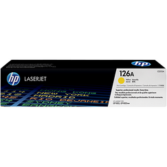 خرطوشة حبر ليزر صفراء أصلية HP 126A (CE312A)