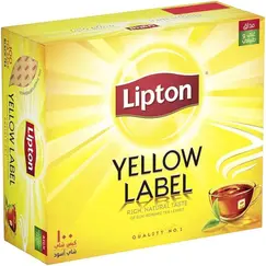 Lipton Yellow Label Black Tea Bags, 100 Teabags X36