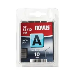 دبابيس NOVUS 53/10، 1000 قطعة