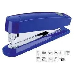 دباسة NOVUS B7A، زرقاء، سعة 30 ورقة، دباسة مكتبية