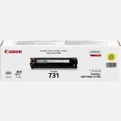 Canon 731 Yellow Laser Toner (Canon731Y)