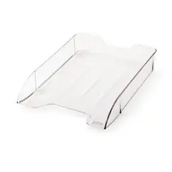 ادوات تنظيم المكتب، ماس، حاوية مستندات مكتبية 1801، رف واحد، بلاستيك، شفاف