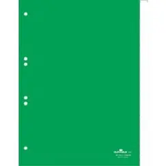 Divider, LANES, Green Index Divider, PVC,  A4, 5 Sheets