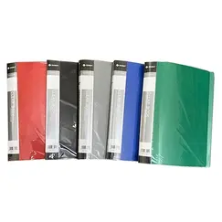 Display Book 60 Pockets A4 Assorted Colors
