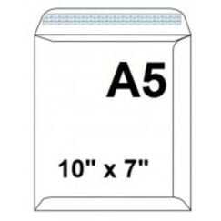 ظروف، سمبا، ظروف بيضاء، 120 غرام،  A5، (250x 176 مم)، 25 حبة/ علبة