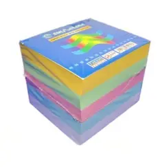 Memo Paper, SINARLINE, MEMO CUBE, (9x9x9 cm), Loose, 5 Colors