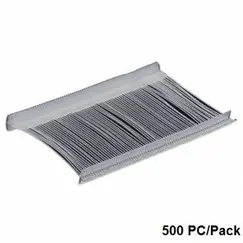 أنشوطة قفل ، 50 مم ، بلاستيك ، ابيض ، 500 حبة/علبة