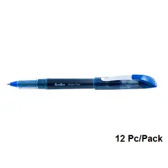 قلم، سكركس،  قلم حبر سائل، 0.7مم، ازرق، 12حبة/علبة