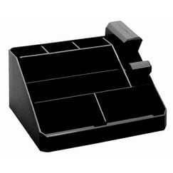 Executive Desk Organizer with Adhesive Tape Metro Black