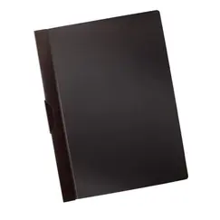 Documents Covers, Mounex, Clip file, PVC , A4, Black