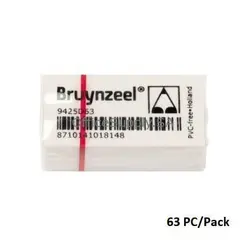 محاية مطاط، برونزيل 942563، سادة ، صغير، 63 محاية/ علبة