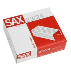 Staples SAX Stall Steel 23/24, 1000 Pieces