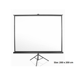 Screen, SAP, Projector Screen with Stand, Size: 200 x 200 cm