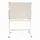 Boards, SIMBA, Magnetic Whiteboard, (90x120cm), Two Sides, with Wheels, White